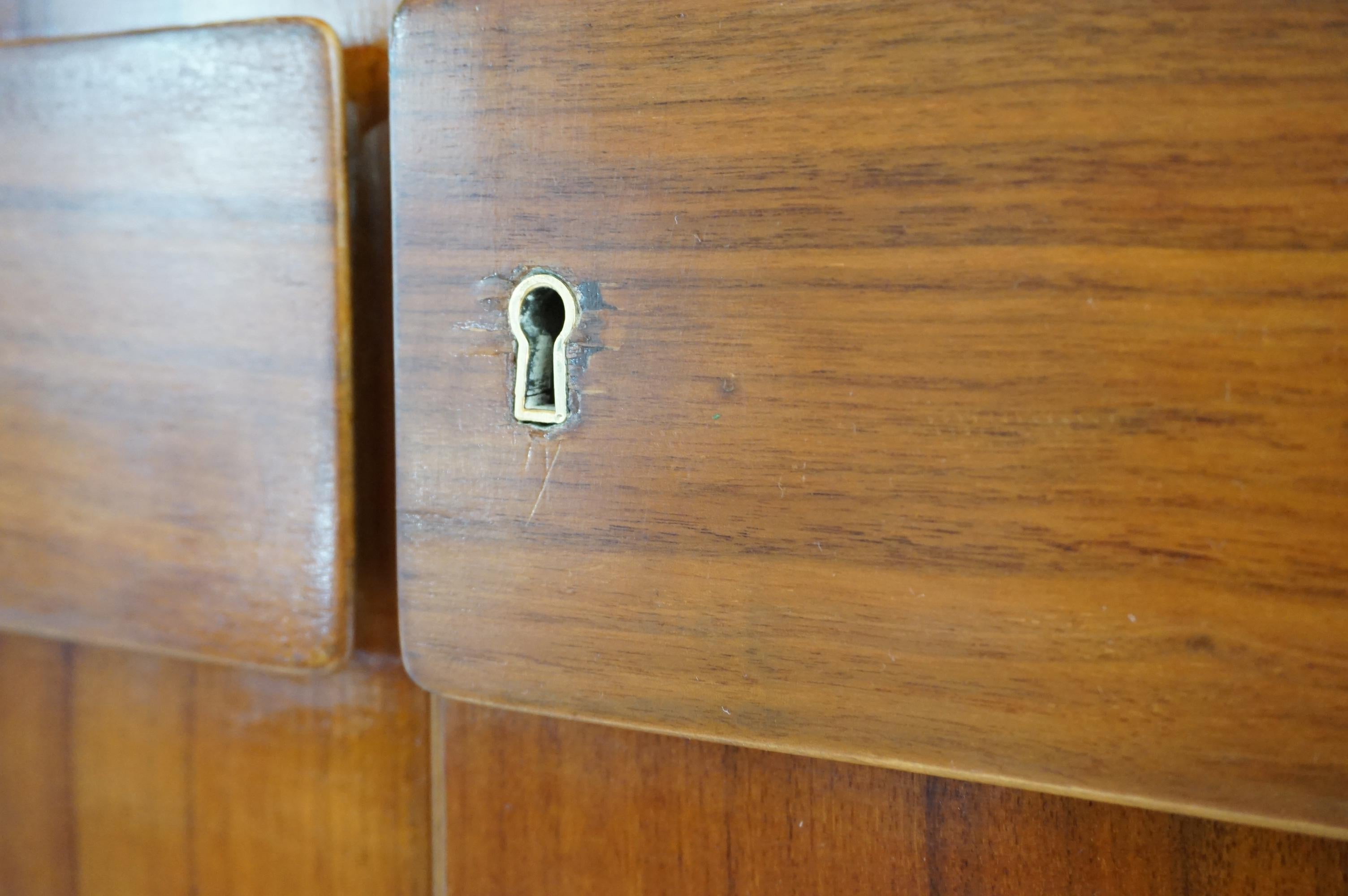 Pair of Gio Ponti Wardrobe  Doors from the Hotel Royal, Naples, 1955 For Sale 3