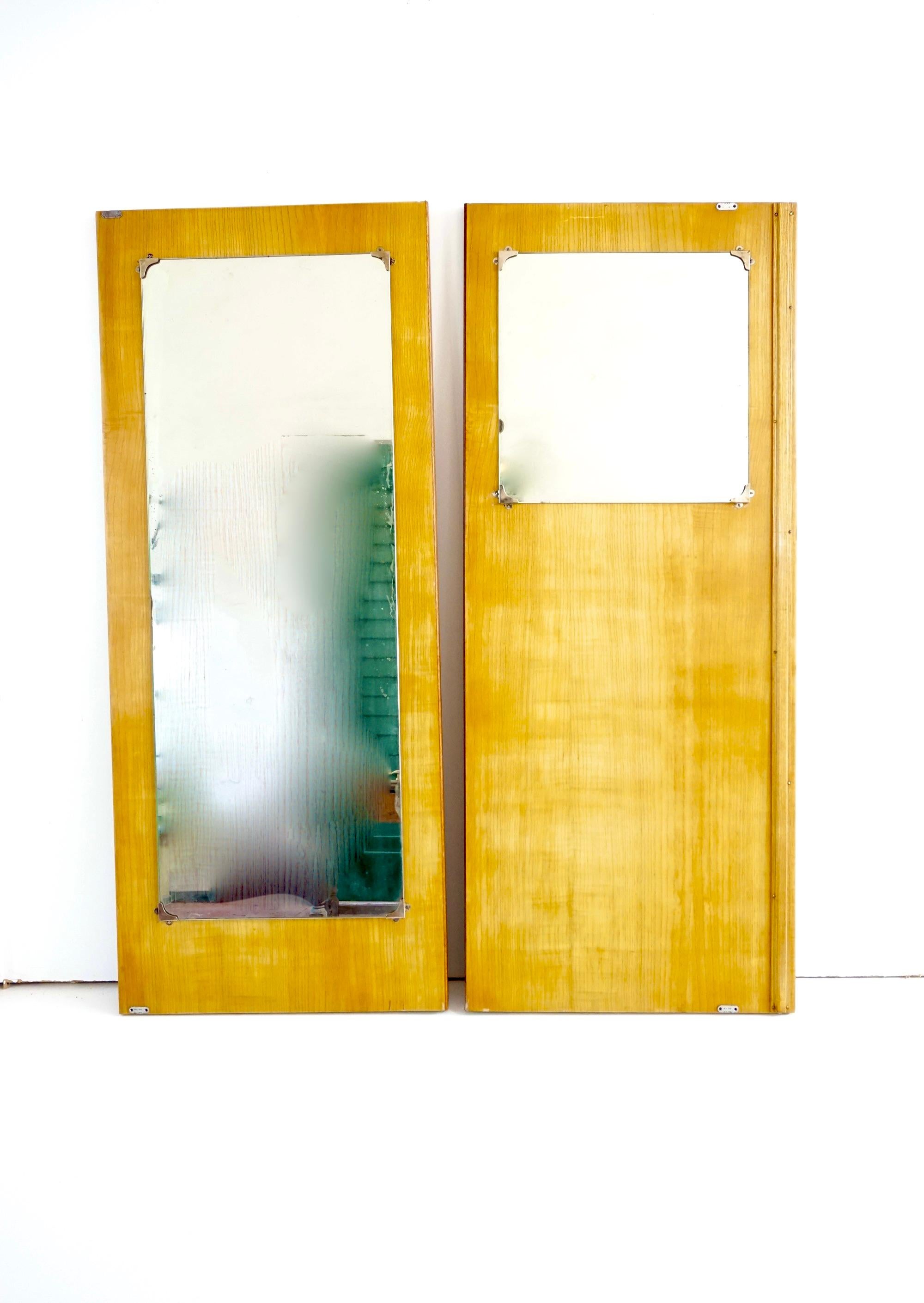 Pair of Gio Ponti Wardrobe  Doors from the Hotel Royal, Naples, 1955 For Sale 6