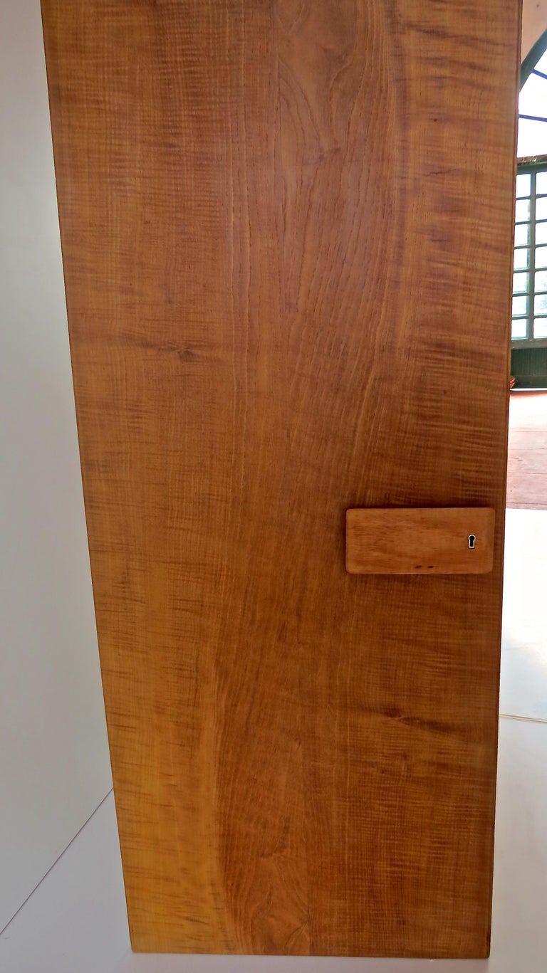 Pair of Gio Ponti Wardrobe Doors from the Hotel Royal, Naples, 1955 For Sale 8