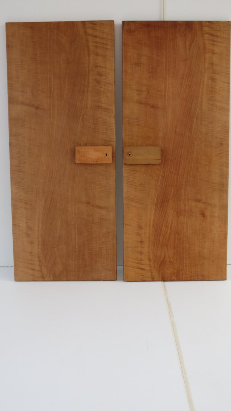 Modern Pair of Gio Ponti Wardrobe Doors from the Hotel Royal, Naples, 1955 For Sale
