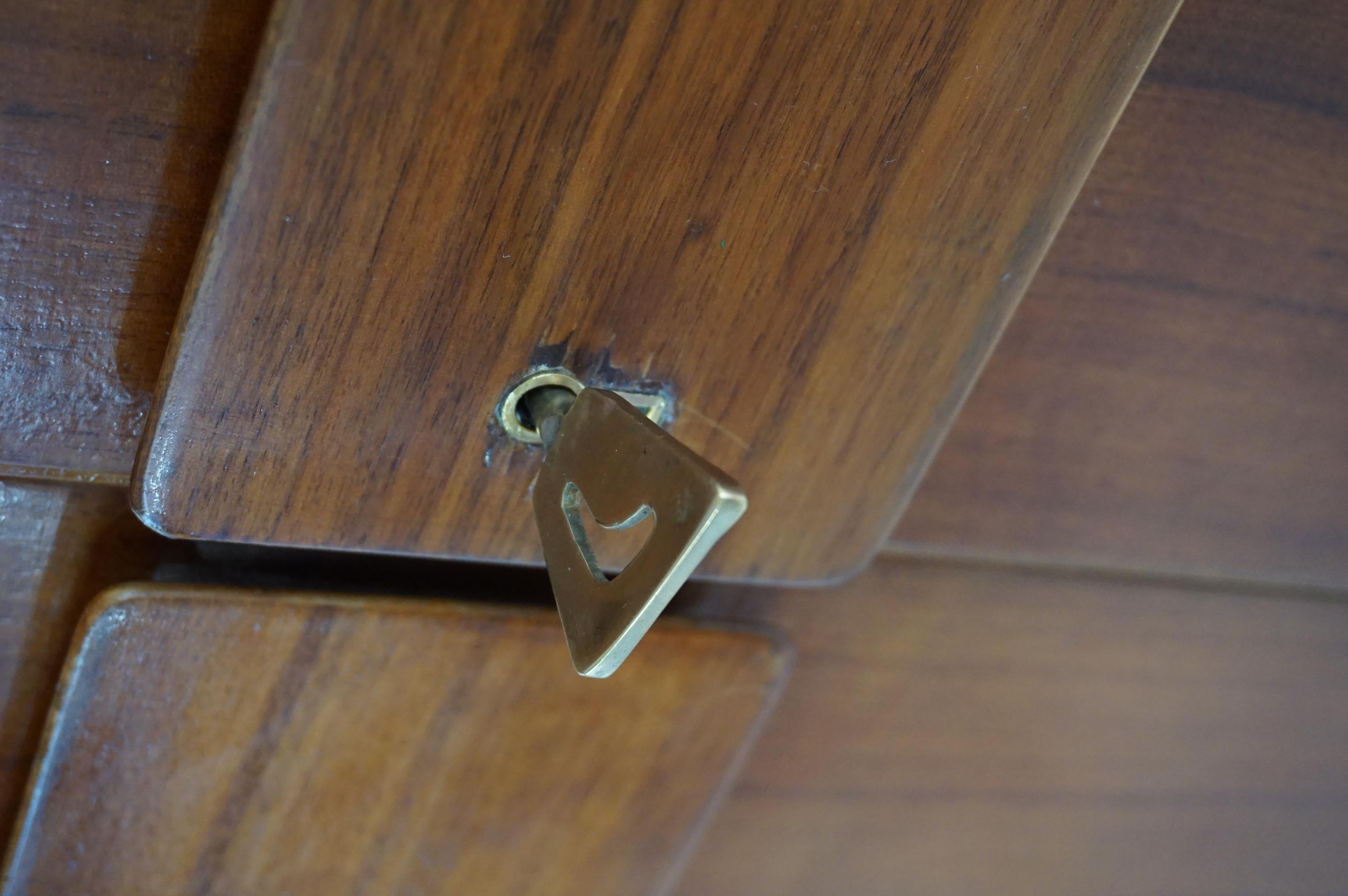 Pair of Gio Ponti Wardrobe  Doors from the Hotel Royal, Naples, 1955 For Sale 1