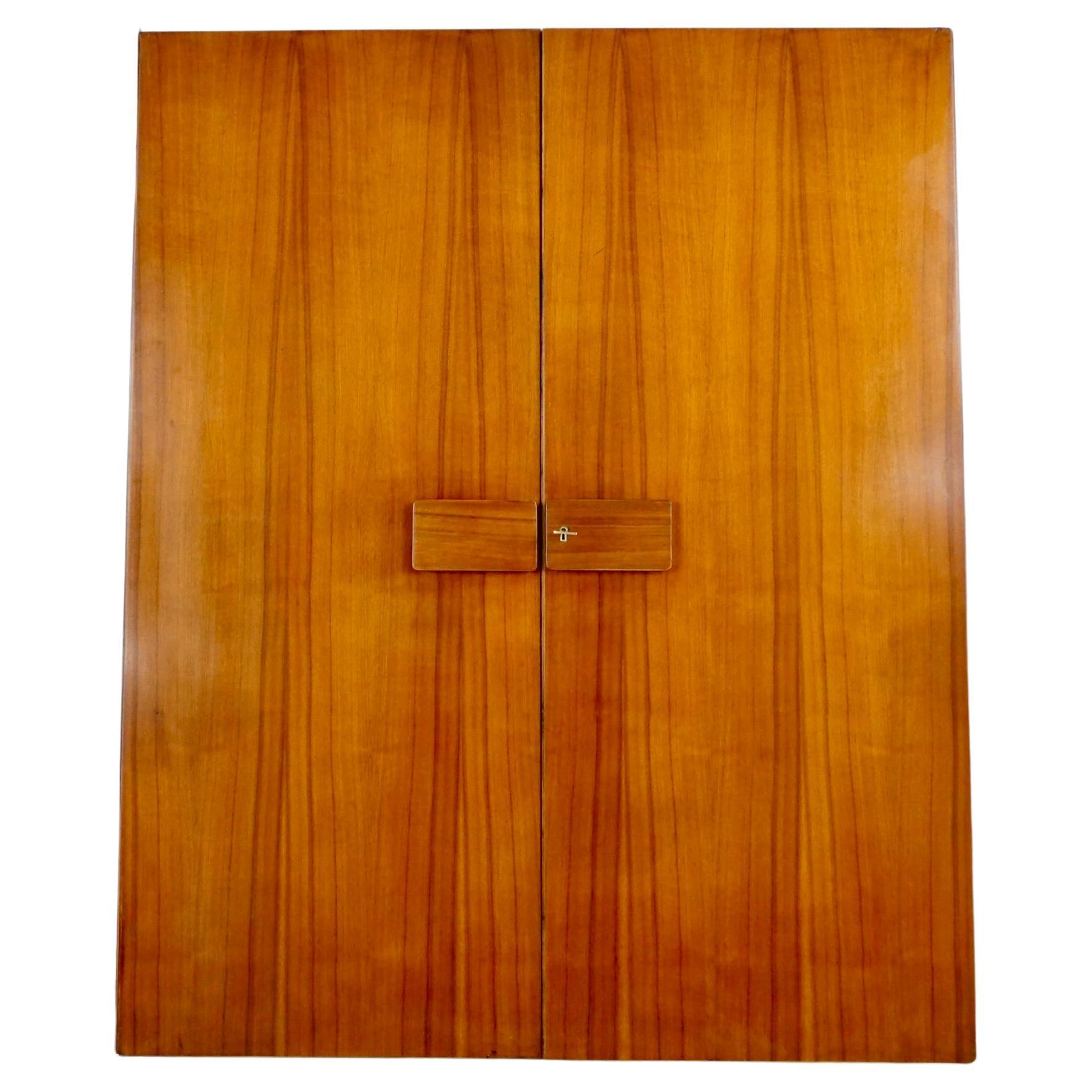 Pair of Gio Ponti Wardrobe  Doors from the Hotel Royal, Naples, 1955