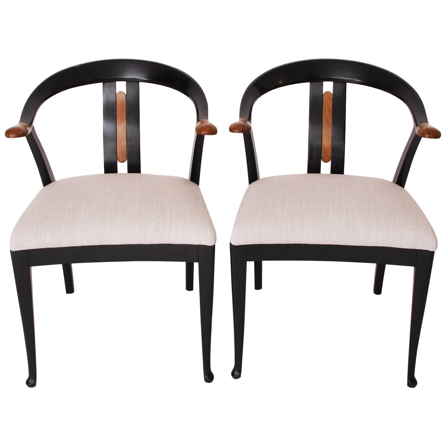 Pair of Giorgetti Chairs