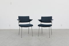 Pair of Gispen No.11 Armchairs By A.R. Cordemeyer