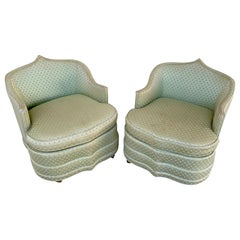 Hollywood Regency Club Chairs