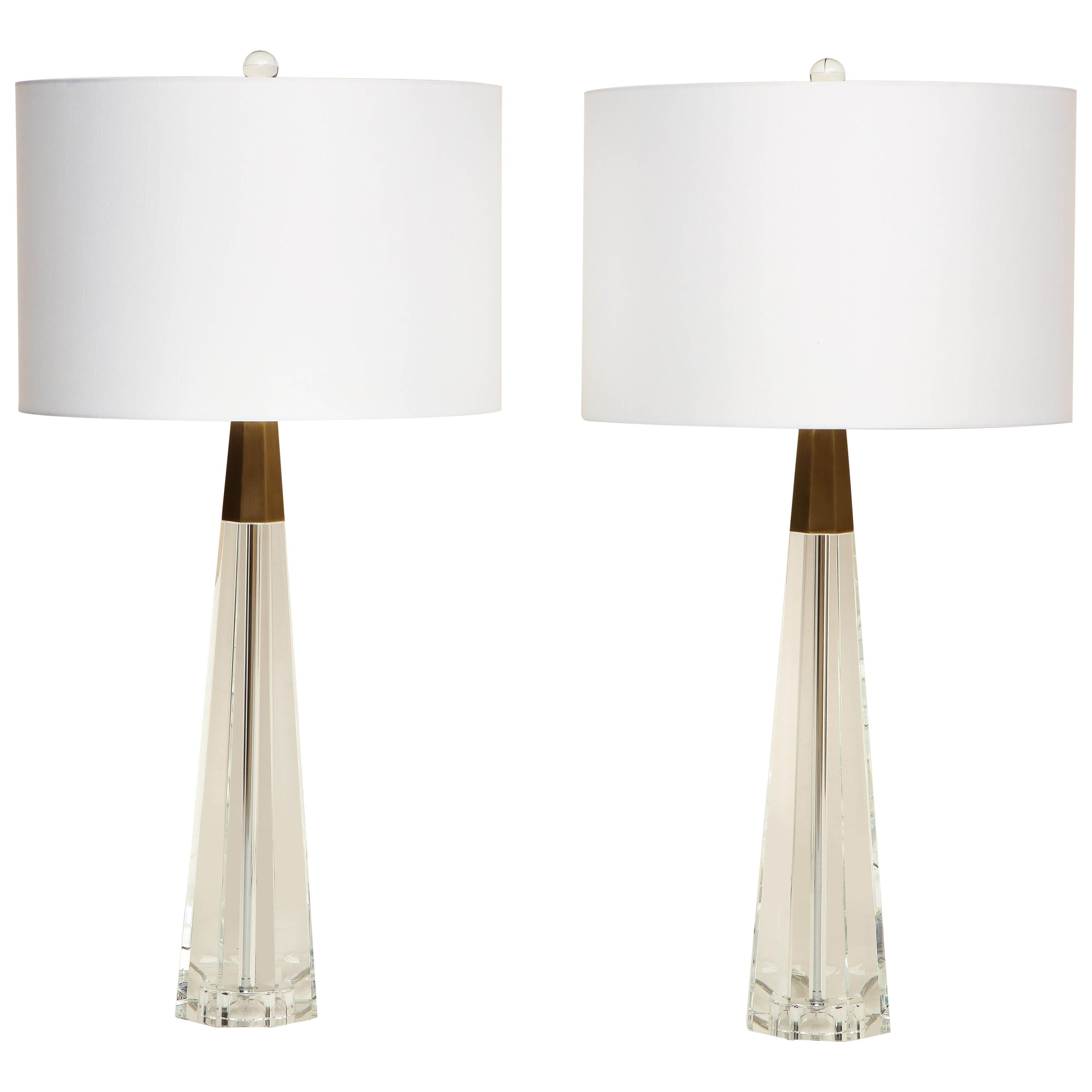 Crystal Table Lamps - 600 For Sale at 1stdibs