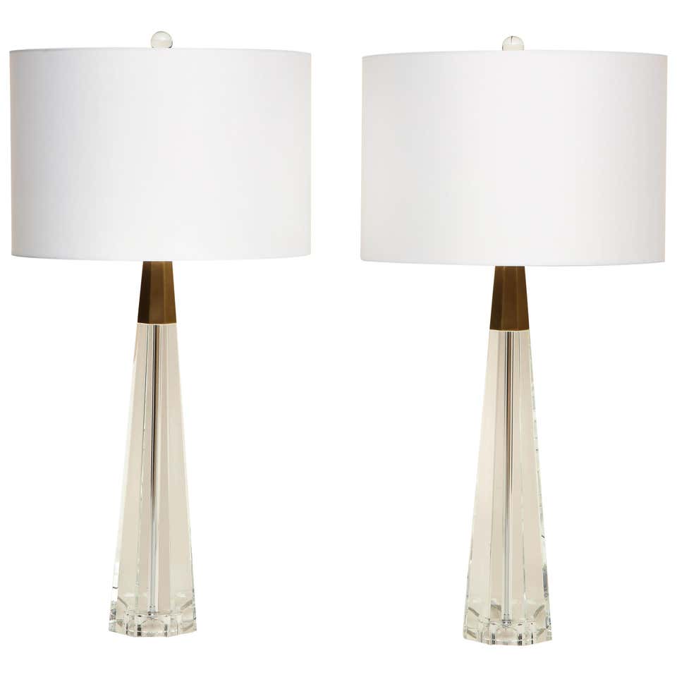 Crystal Table Lamps - 600 For Sale at 1stdibs