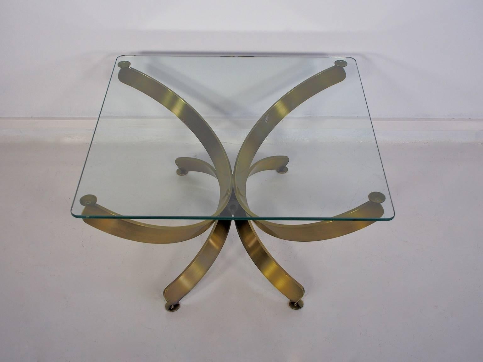 Pair of Glass Coffee Tables in the Style of Maria Pergay In Good Condition In Madrid, ES