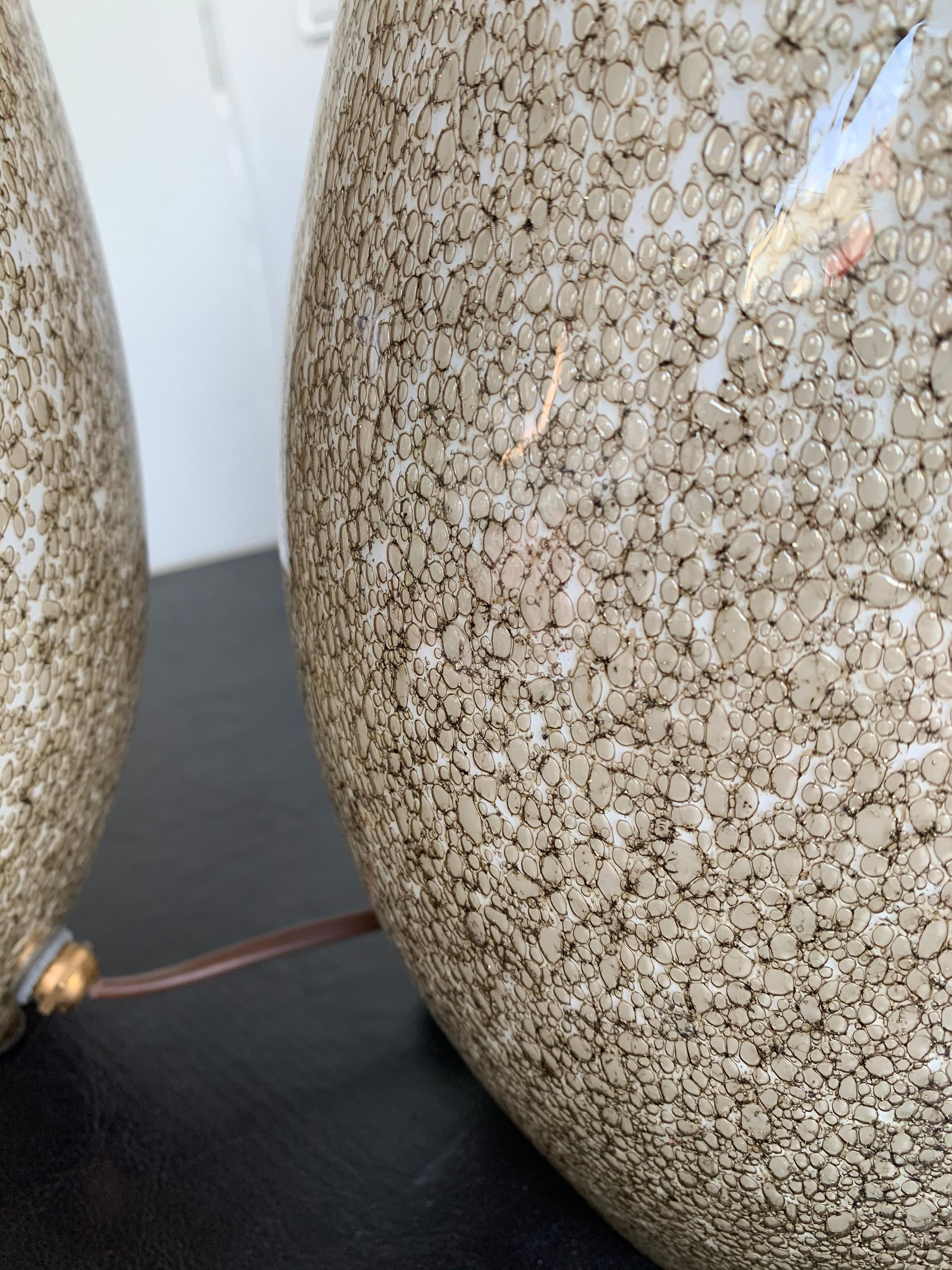 Pareja de lámparas de cristal de La Murrina, Italia, años 70 Italiano en venta