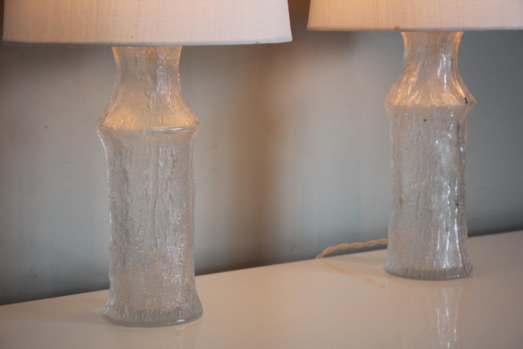 Pair of Glass Lamps by Timo Sarpaneva 5