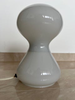 Paar Glas-Tischlampen aus der Mitte des Jahrhunderts von Ivan Jakes aus der Tschechoslowakei, 1970er Jahre