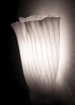 Pair of Glass Sconces by Fulvio Bianconi for Venini