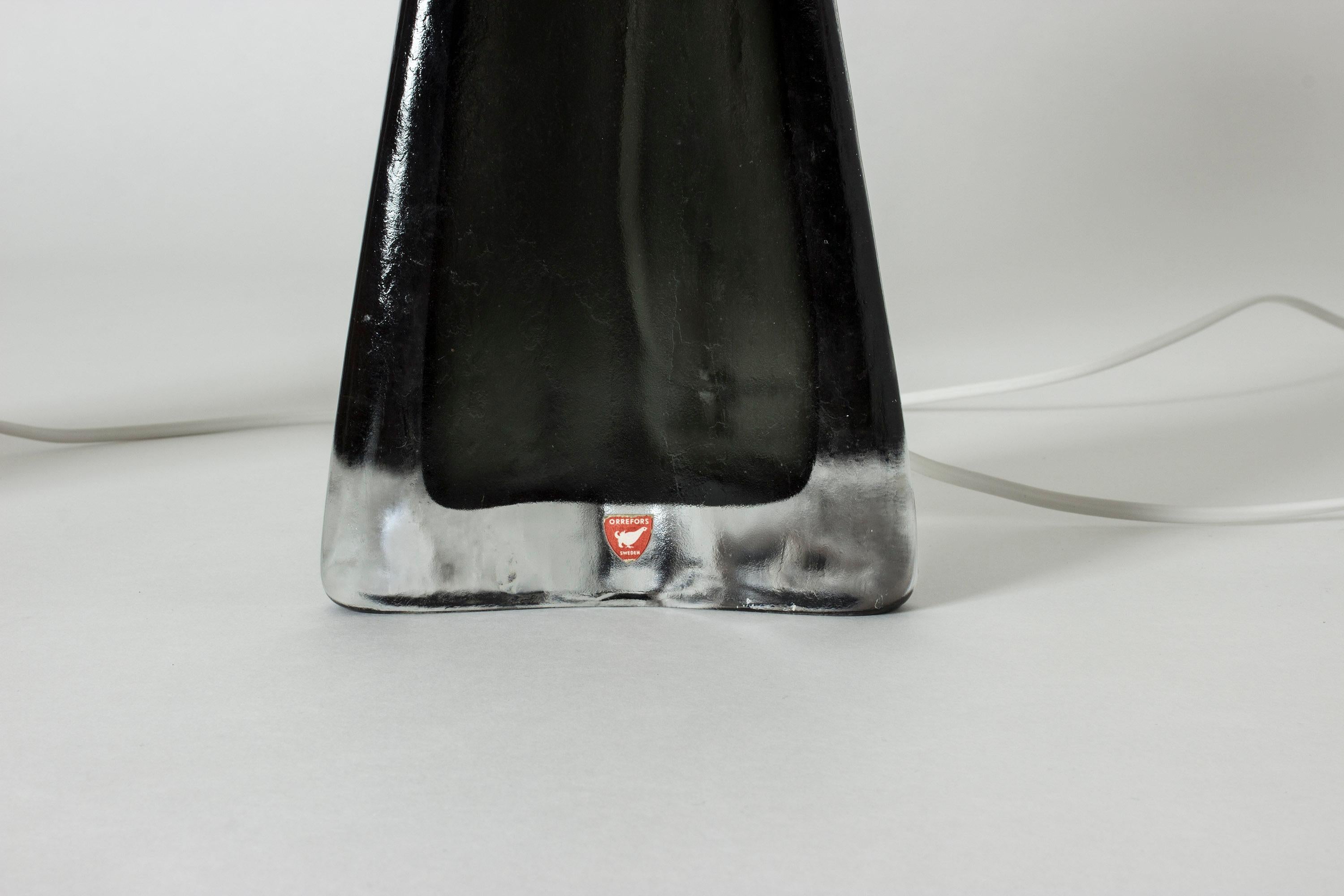 Pair of Glass Table Lamps by Carl Fagerlund 1