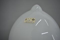 Pair of Glass Table Lamps by Krásno nad Bečvou, 1960s