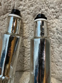 Pair of glass table lamps Helena Tynell Sweden 1970