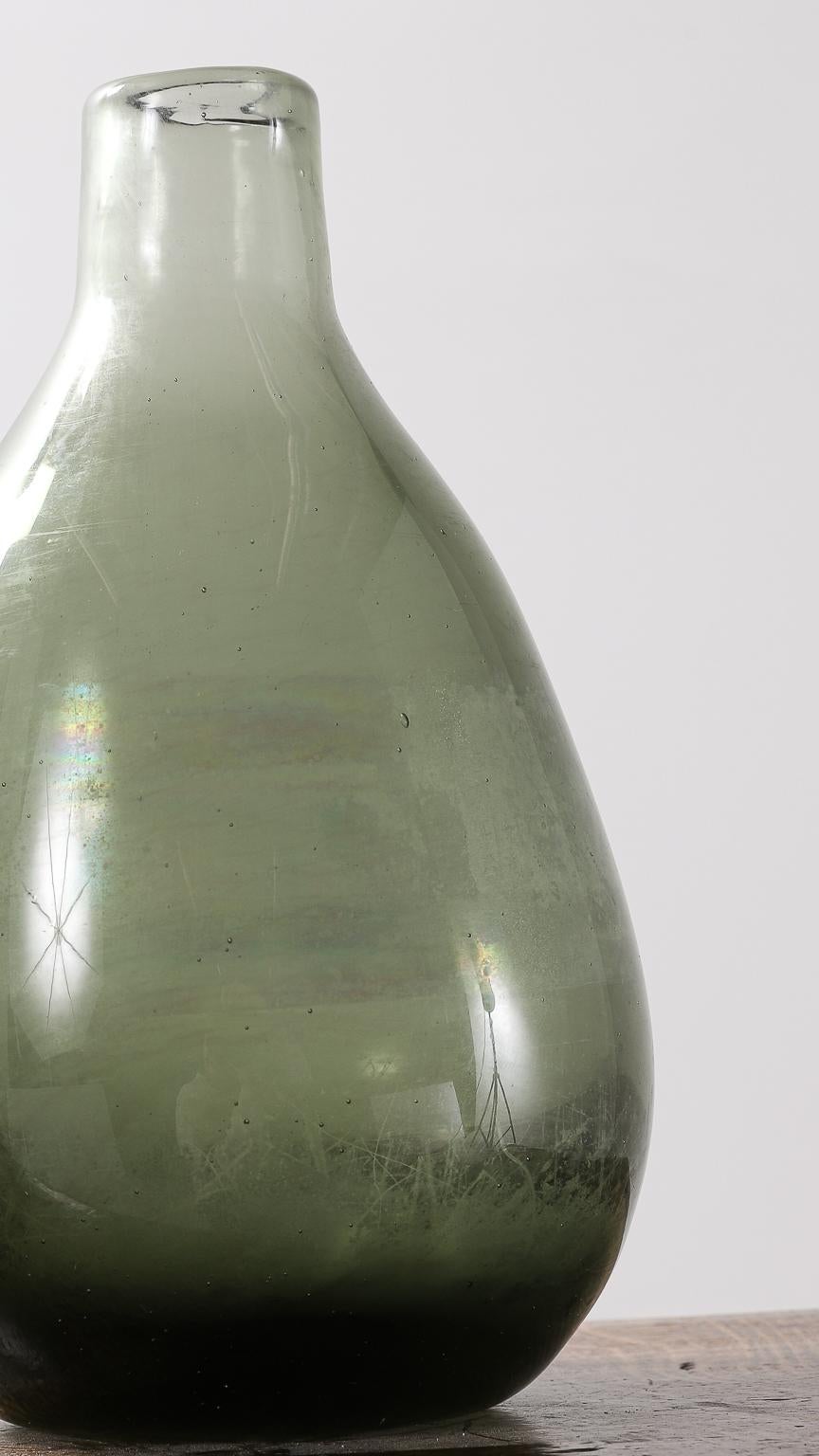 Paire de vases en verre par Verval Vallauris:: circa 1950s 2