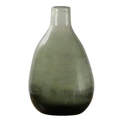 Paire de vases en verre par Verval Vallauris:: circa 1950s