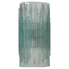 Pair of Glass Wall Sconces by Poliarte