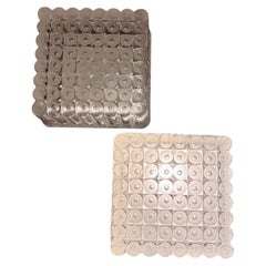 Pair of Glass Wall Sconces by Rolf Krüger for STAFF