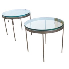 1 Glass Zographos Side Table 