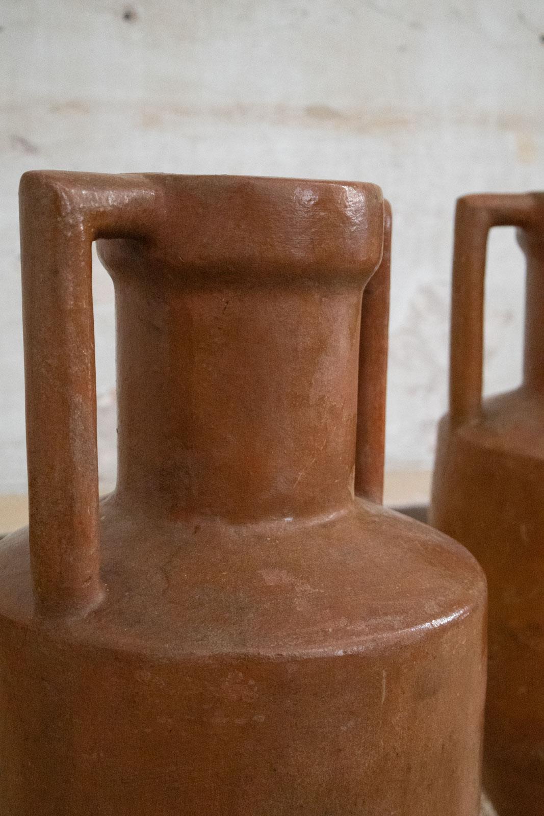 Coppia di Amphora smaltate - metà del XX secolo In condizioni buone in vendita a Roma, RM