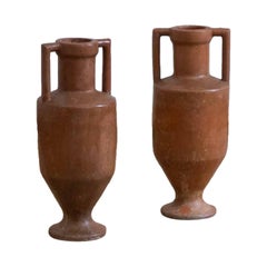 Coppia di Amphora smaltate - metà del XX secolo