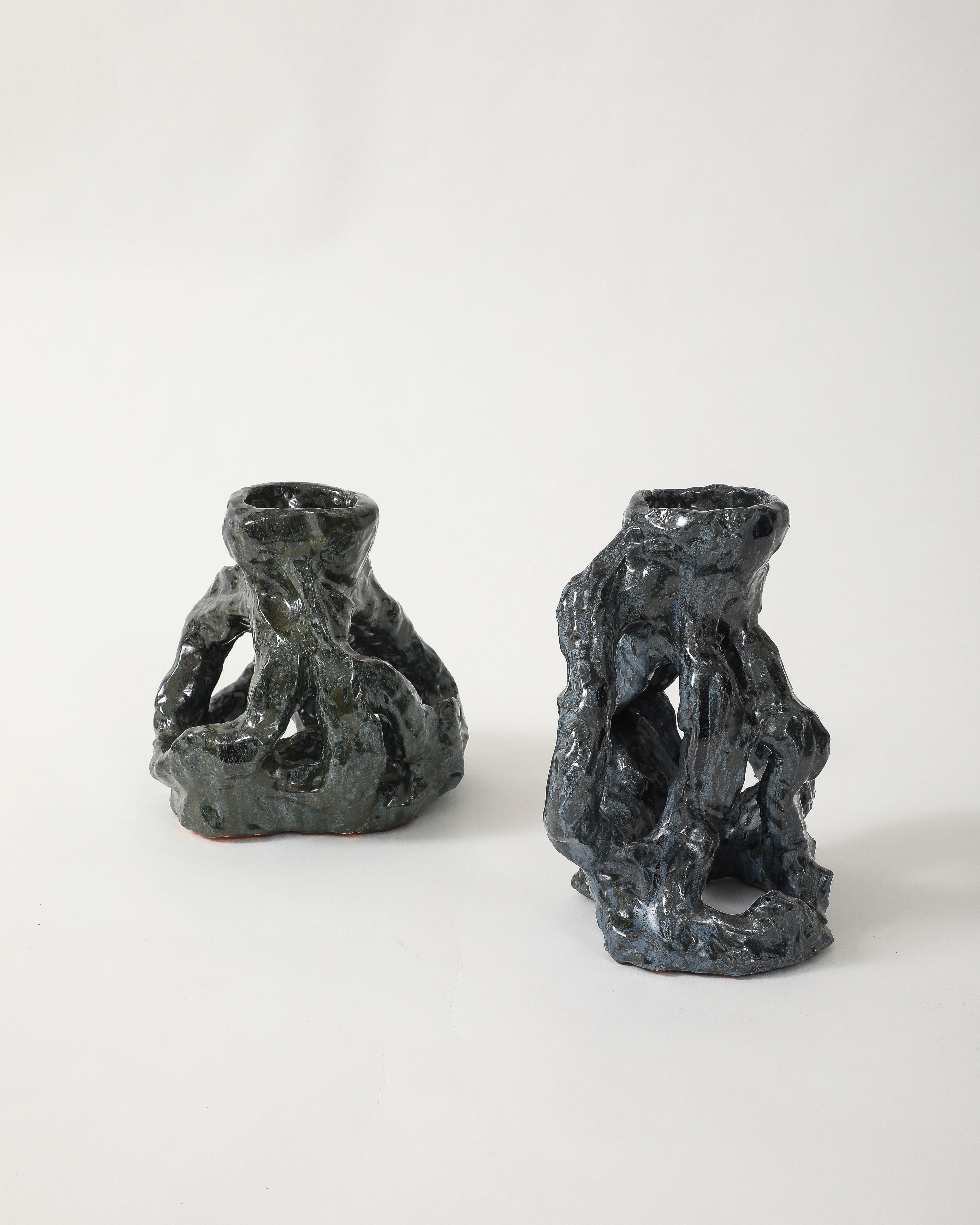 Priced per pair.

Large: H 10.25 x W 11.5 x D 7.75 in
Small: H 9 x W 9 x D 7.25 in