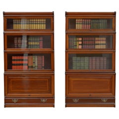 Pair of Globe Wernicke Bookcases