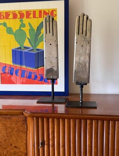 Pair of glove warmers, Hilaire et Cie Grenoble France 1940s