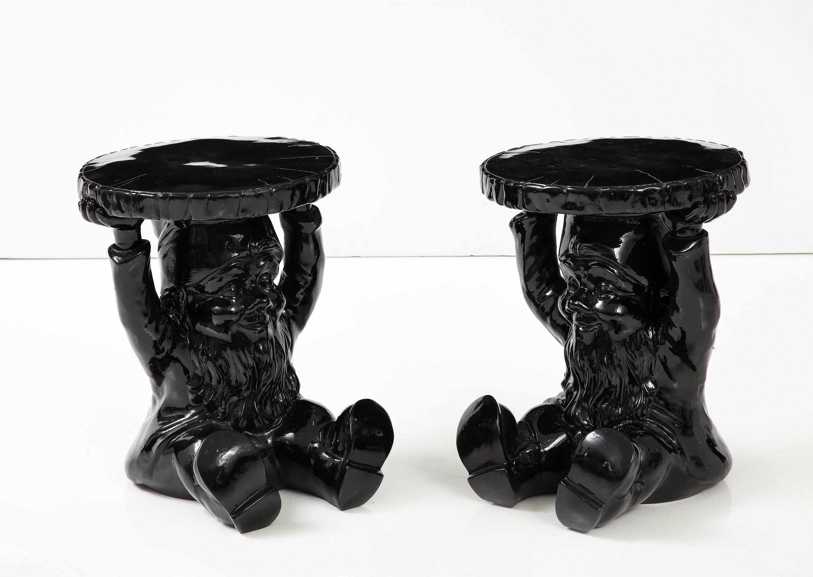 Pair of Gnome Tables by Philippe Starck for Kartell In Good Condition In Lyndhurst, NJ