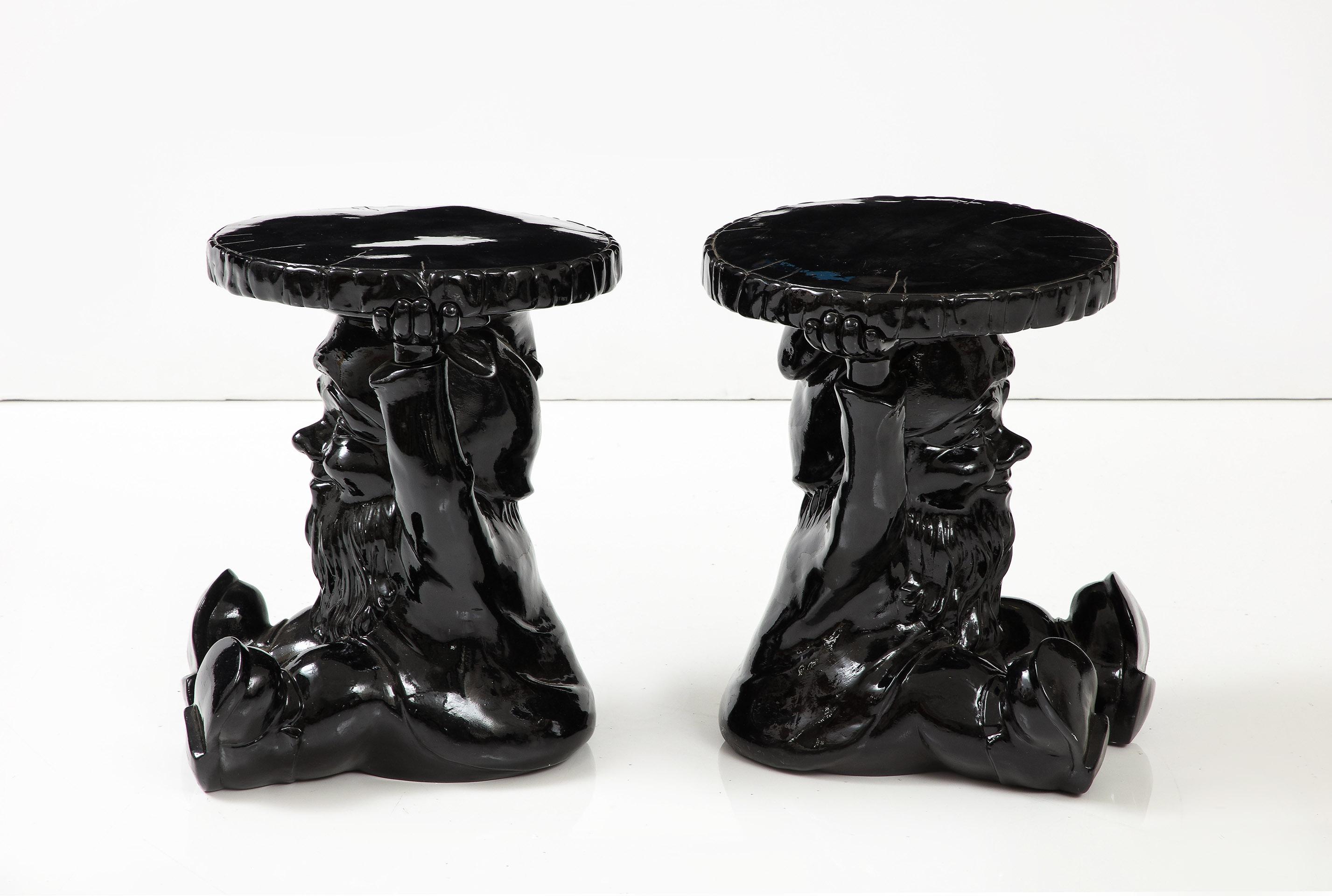 Contemporary Pair of Gnome Tables by Philippe Starck for Kartell