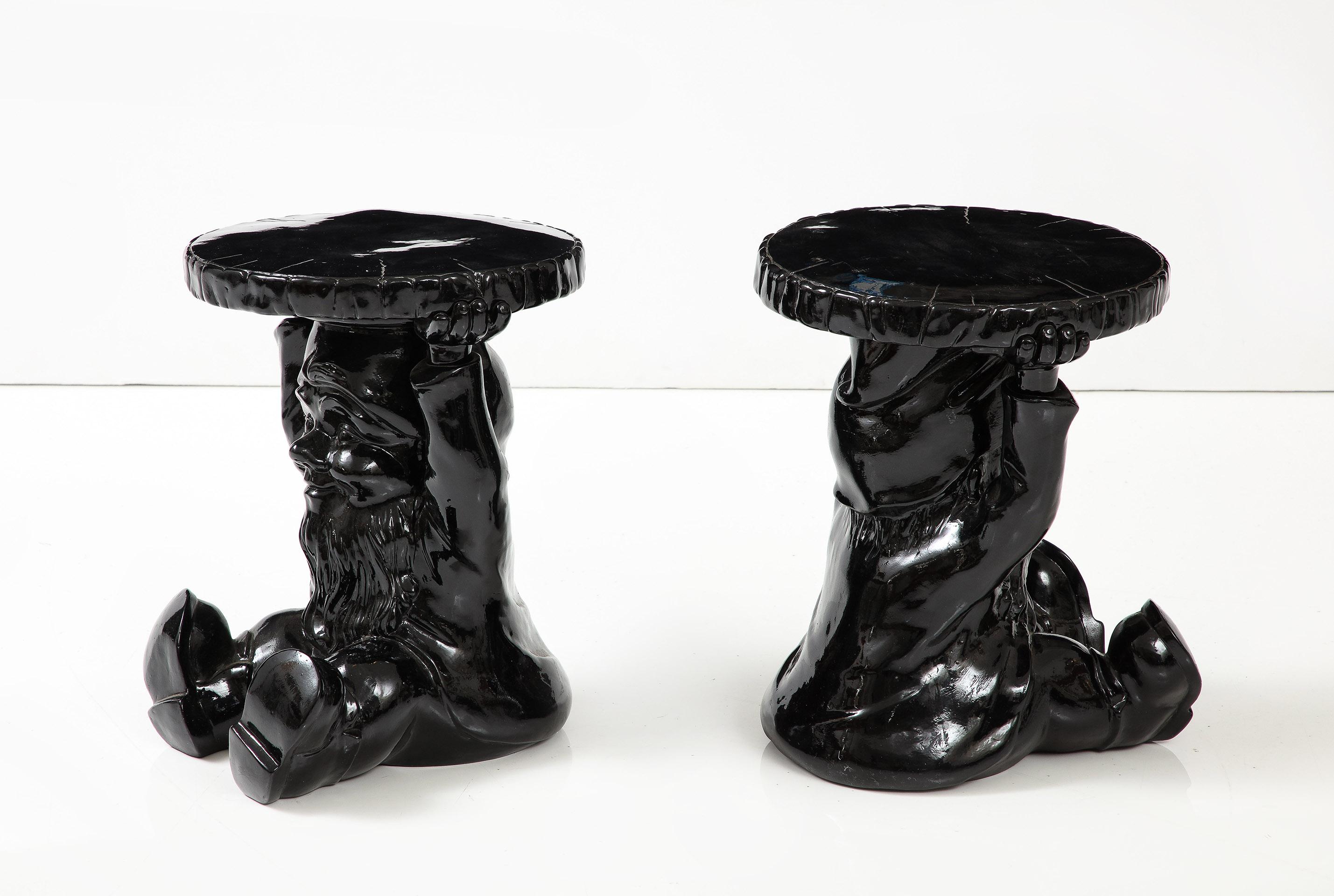 Pair of Gnome Tables by Philippe Starck for Kartell 2