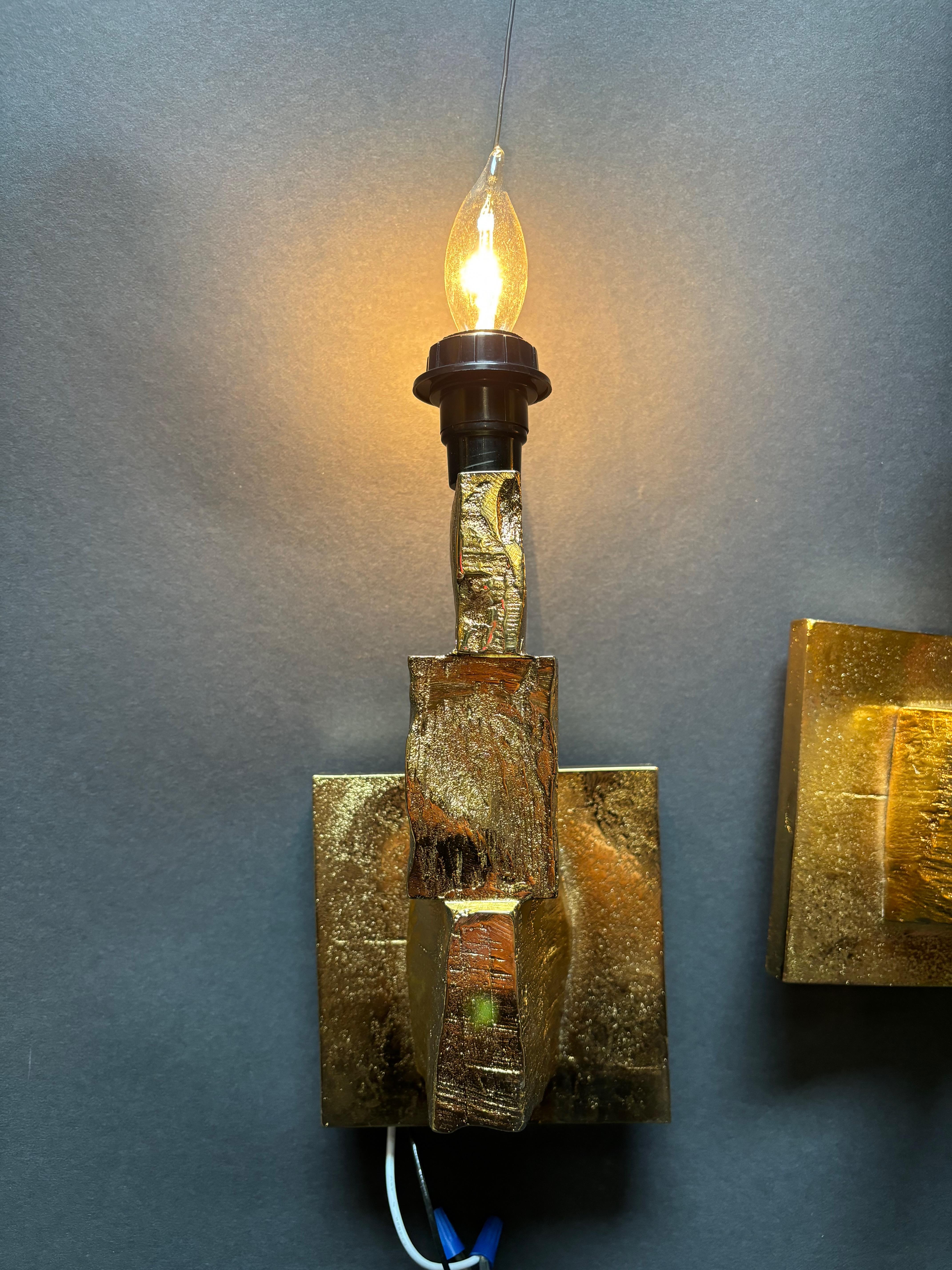 Placcato Coppia di sconsigliere placcate in oro in vendita