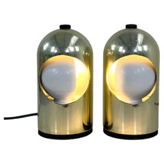 Pair of Gold Selene Table Lamps from ABM, 1960s