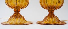 Pair of Murano Glass Table Lamps by Alberto Donà