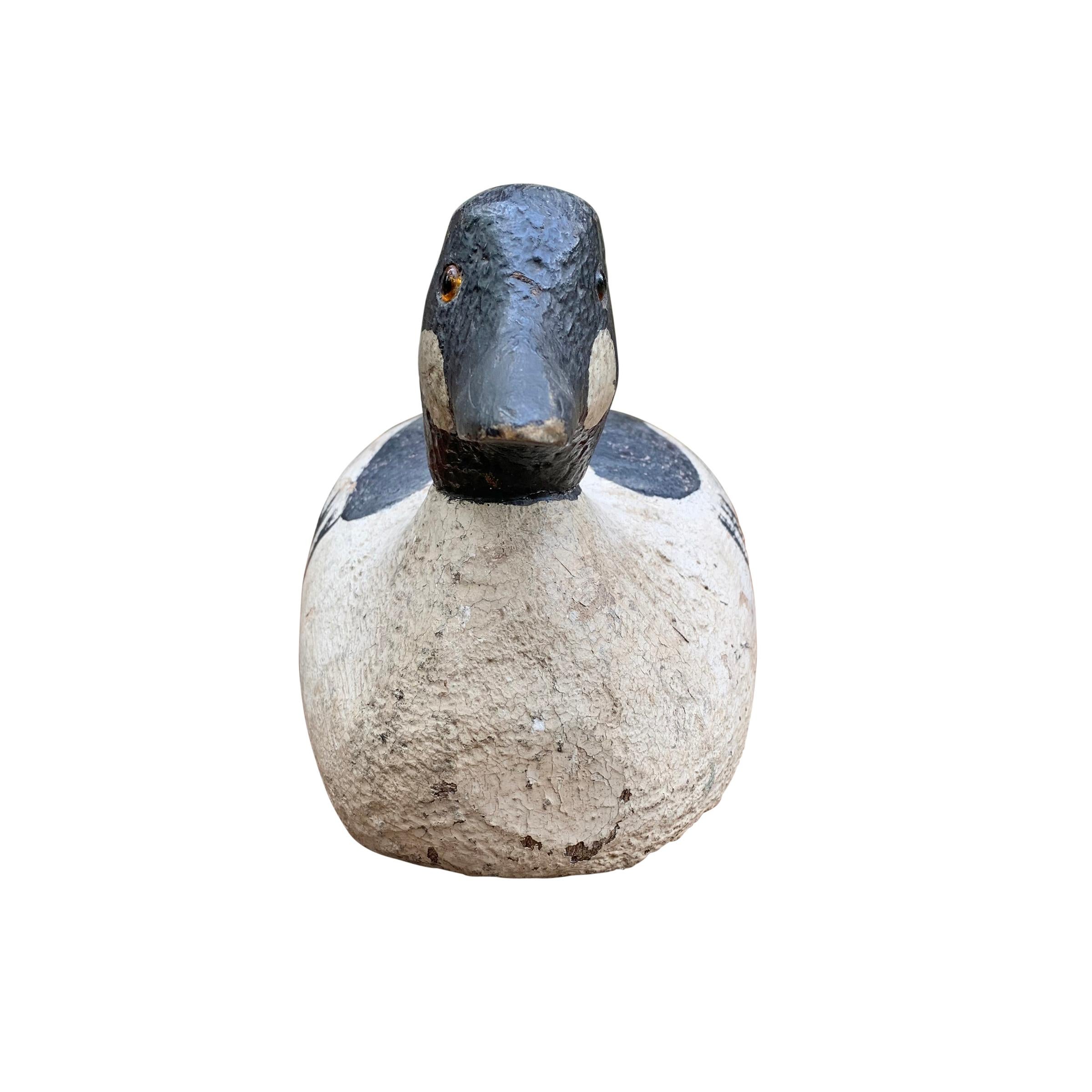 20th Century Pair of Goldeneye Duck Decoys