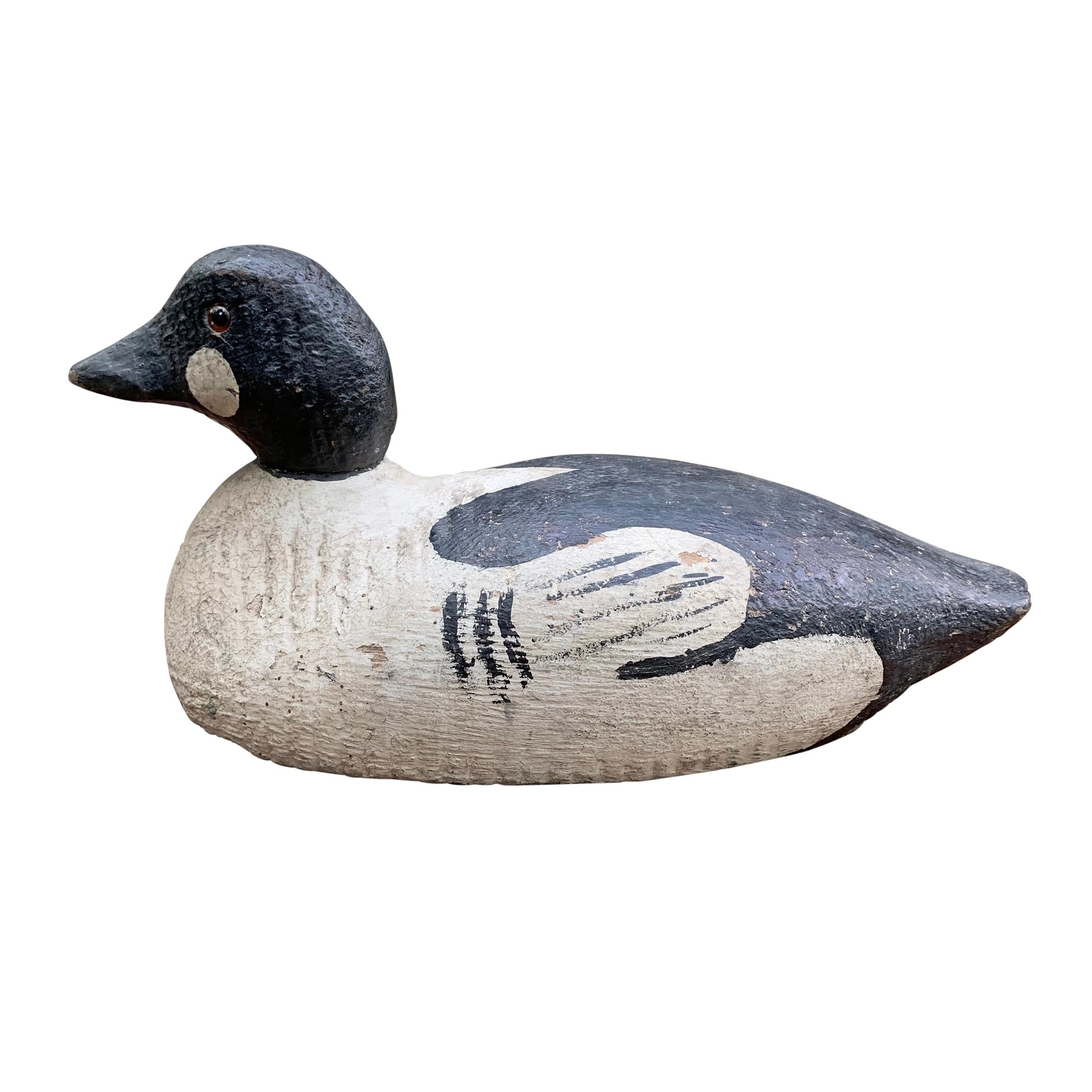 Wood Pair of Goldeneye Duck Decoys