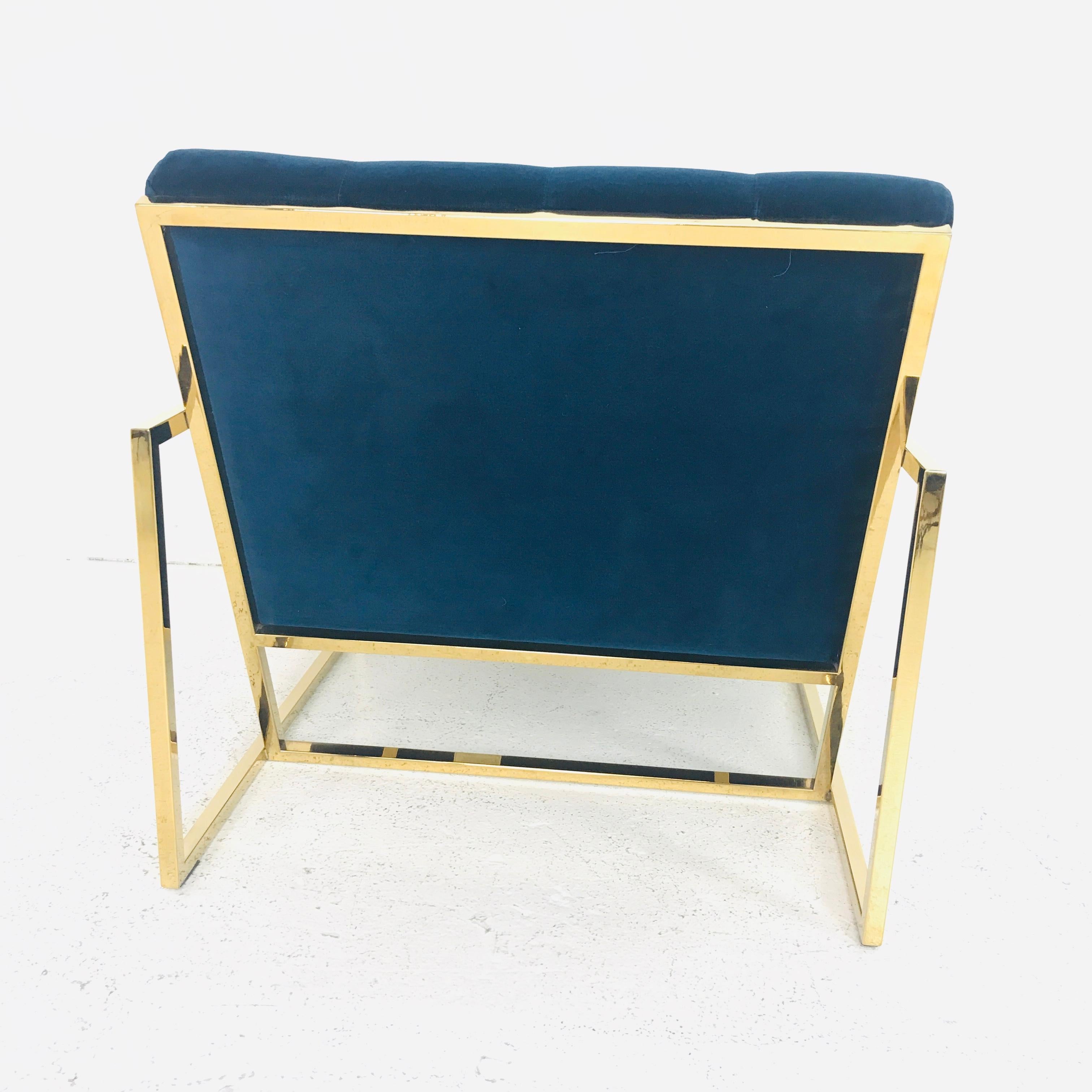 Pair of Goldfinger Lounge Chairs by Jonathan Adler 1