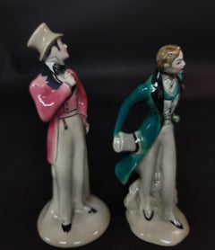 Pair of Goldschneider Figures