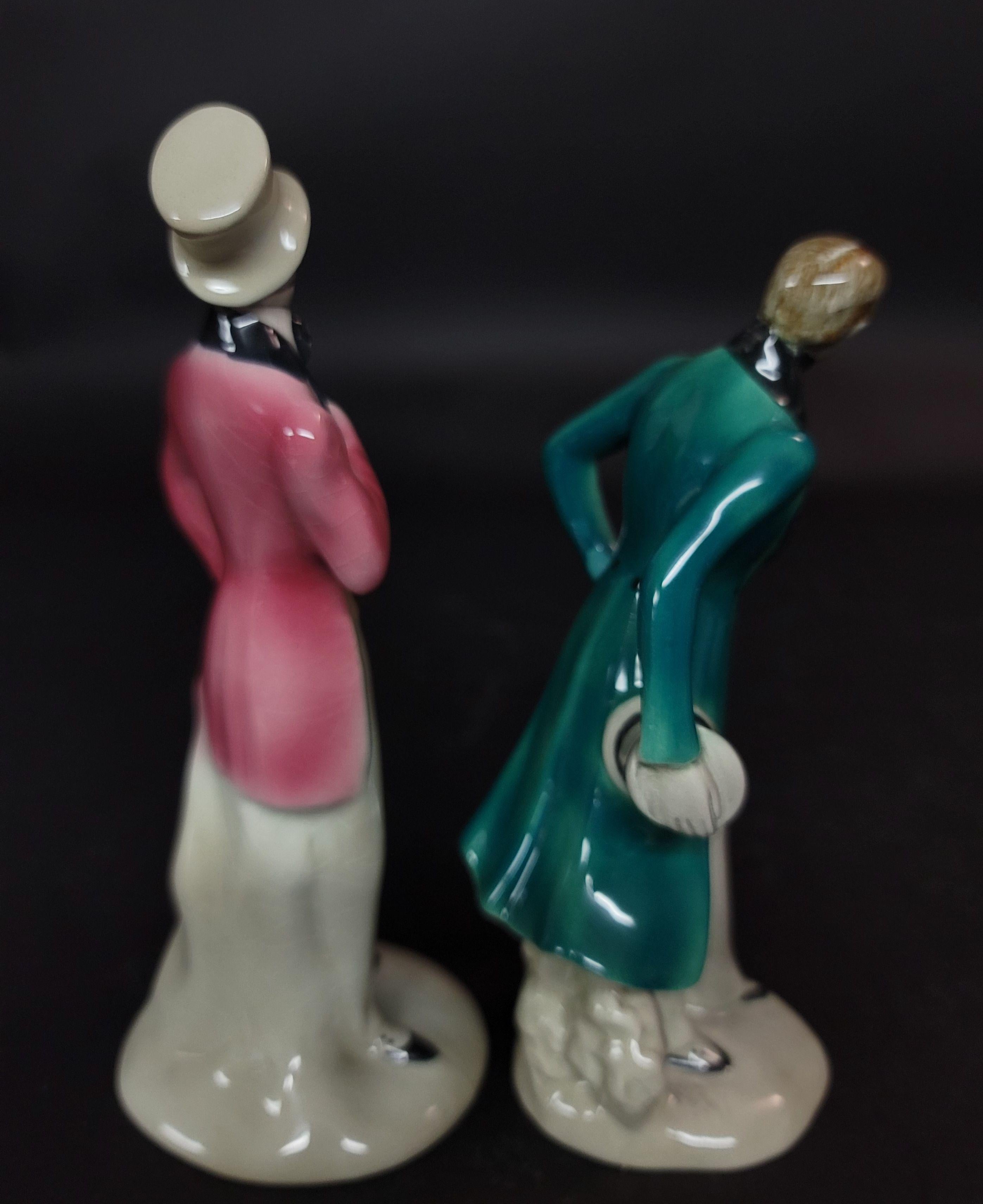 Other Pair of Goldschneider Figures For Sale