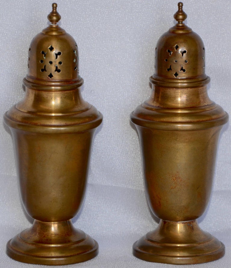 Copper Salt and Pepper Shakers Gorham For Sale at 1stDibs copper salt
