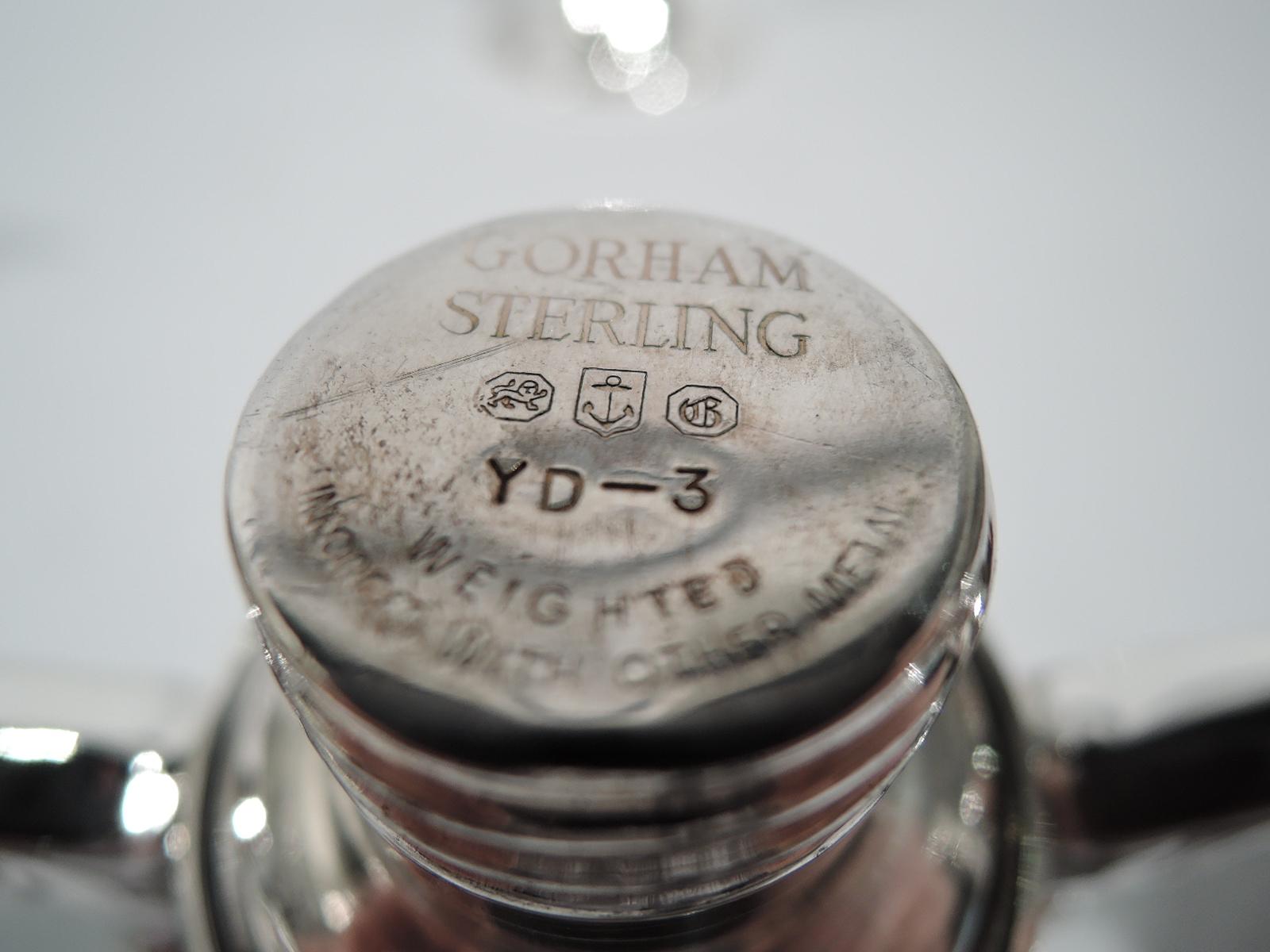 Pair of Gorham Melrose Sterling Silver 3-Light Candelabra 3