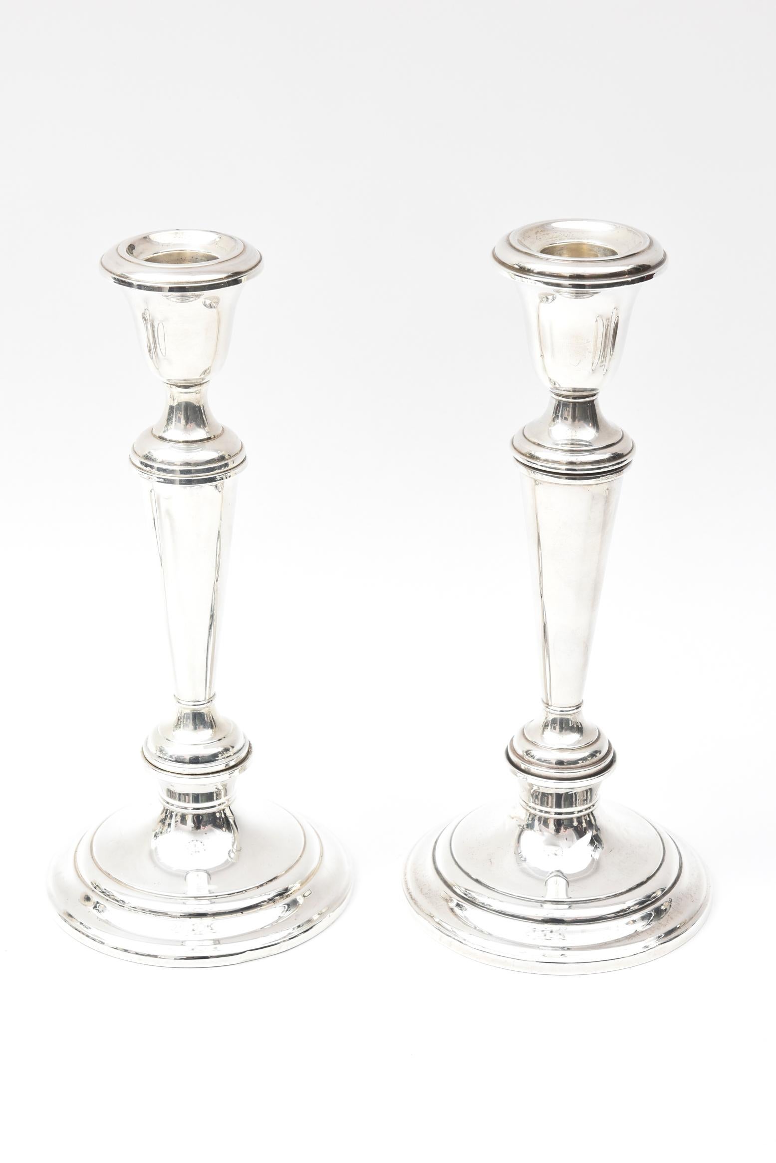 Pair of Gorham Sterling Candelabra, 4-Arm Tall and Also Convertible 3