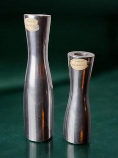 Paire de chandeliers gota erika pekkari, scandinaves, années 1990