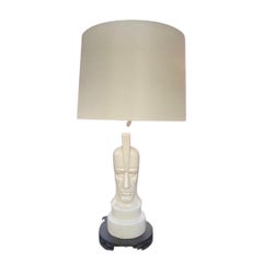 Paar gotische Laguna Brayton-Lampen mit Schachbrettmuster, Design Peter Ganine, 1947