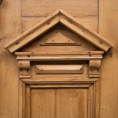 Pair of Grand Belgian Pine Double Doors, c. 1830