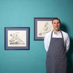 Pair of Grand Tour Framed Paintings After Richard Dalton