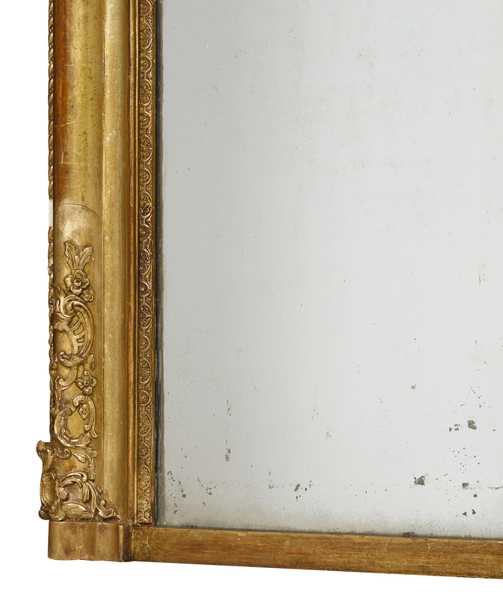Pair of Grande Louis XVI Style French Mirrors 2