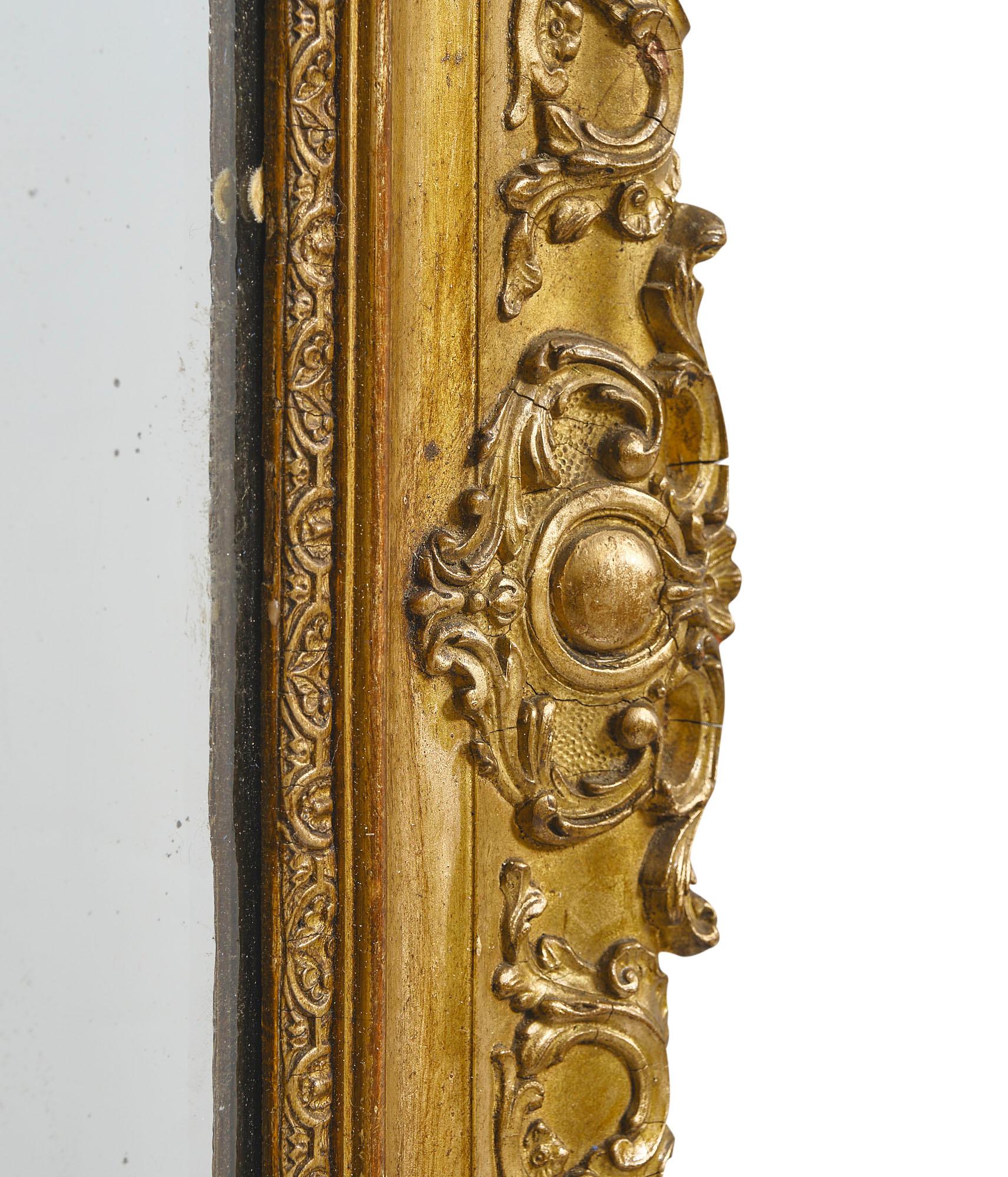 Pair of Grande Louis XVI Style French Mirrors 4