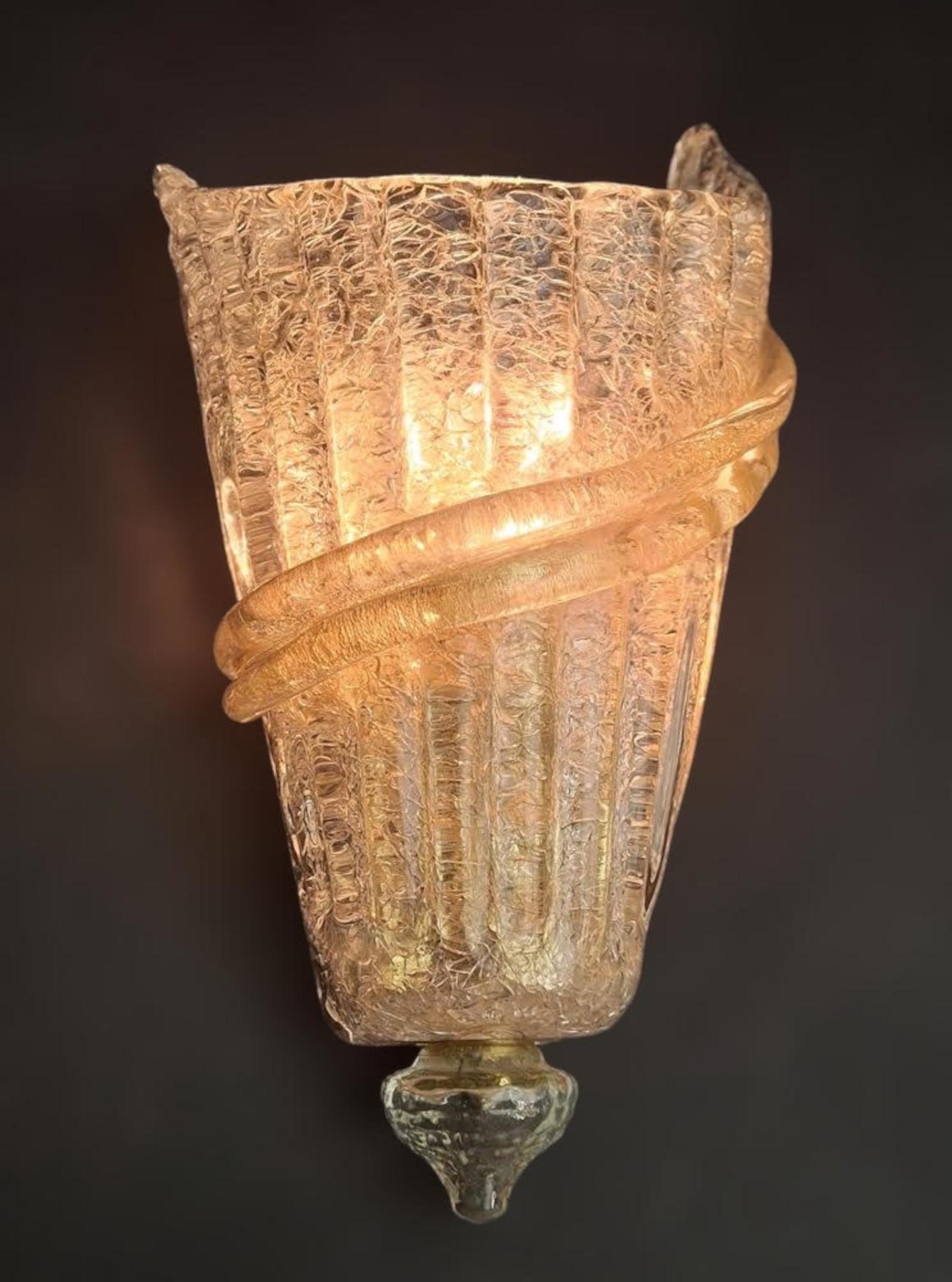 Pair of Graniglia Sconces For Sale 1